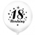 Balon urodzinowy z nadrukiem cyferki 